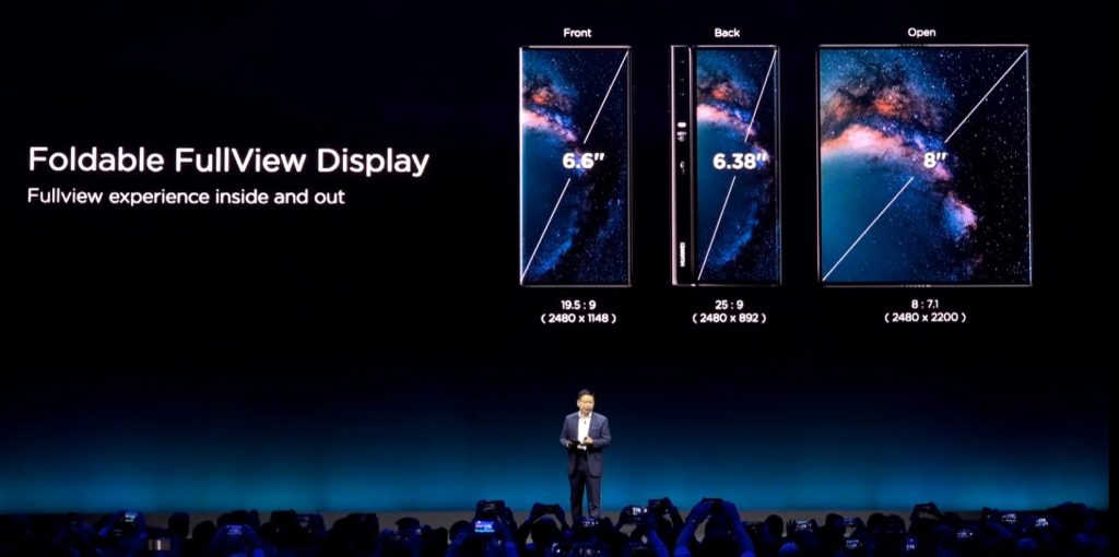 Huawei представи сгъваемия 5G смартфон - Huawei Mate X на цена от 2299 евро (видео)