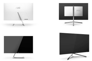 Два нови монитора AOC, проектирани от Studio F. A. Porsche, срещат стила и технологиите