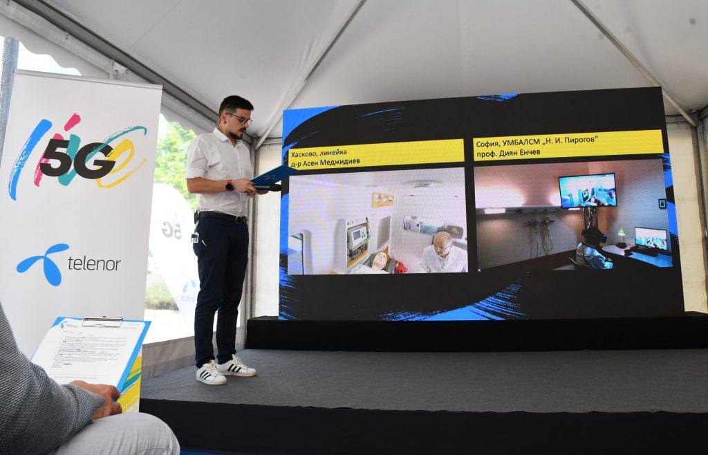И Теленор започва 5G тестове в България. Днес показа първия медицински преглед чрез новата технология