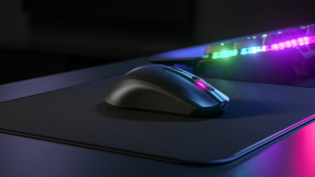 Новата бюджетна геймърска мишка с двойна безжична свързаност Rival 3 на SteelSeries вече е на пазара