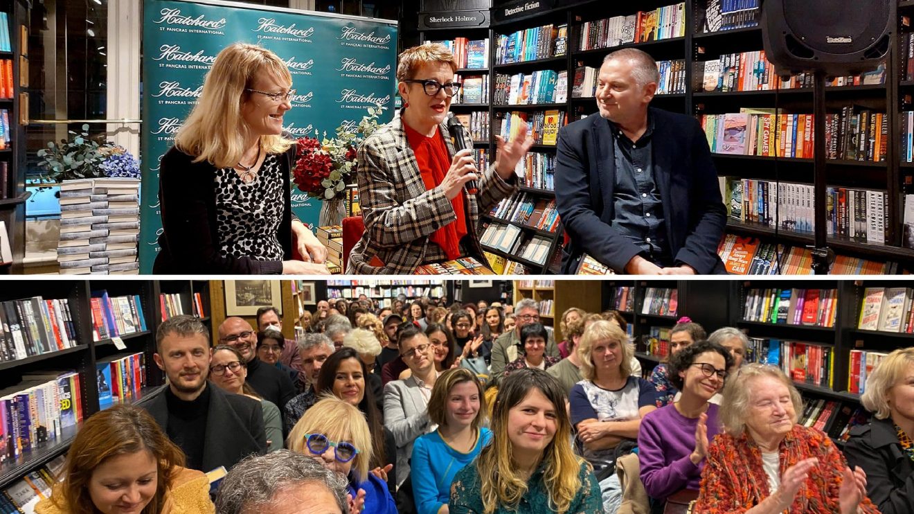 Георги Господинов представи романа си „Времеубежище“ в най-старата книжарница в Лондон