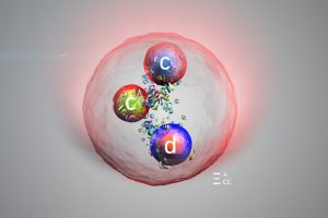 Колаборацията LHCb открива нова частица, подобна на протона
