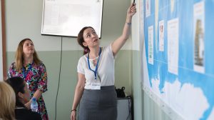 Учители от цялата страна се обучиха за използване на геопространствени технологии